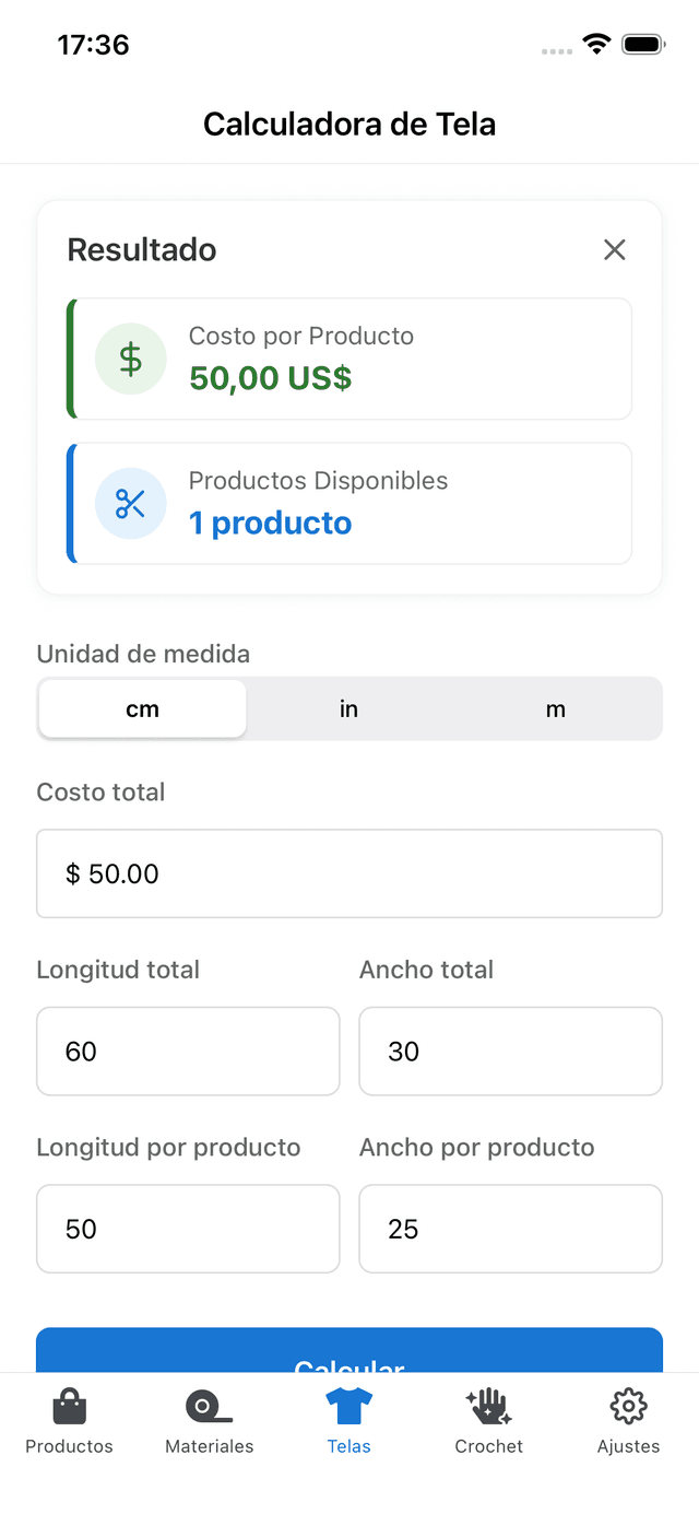 Captura de pantalla de la app Tecydo 2
