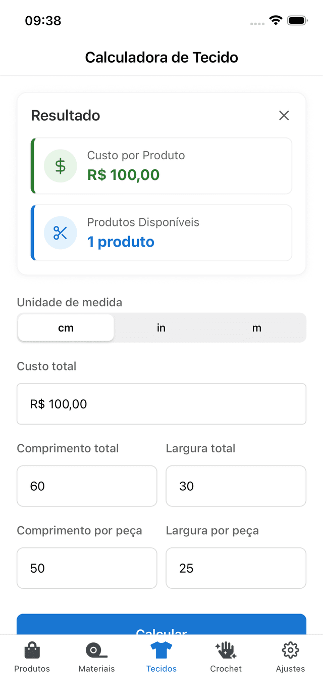 Captura de tela do app Tecydo 2
